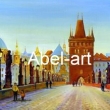 Karl�v most olej pl�tno